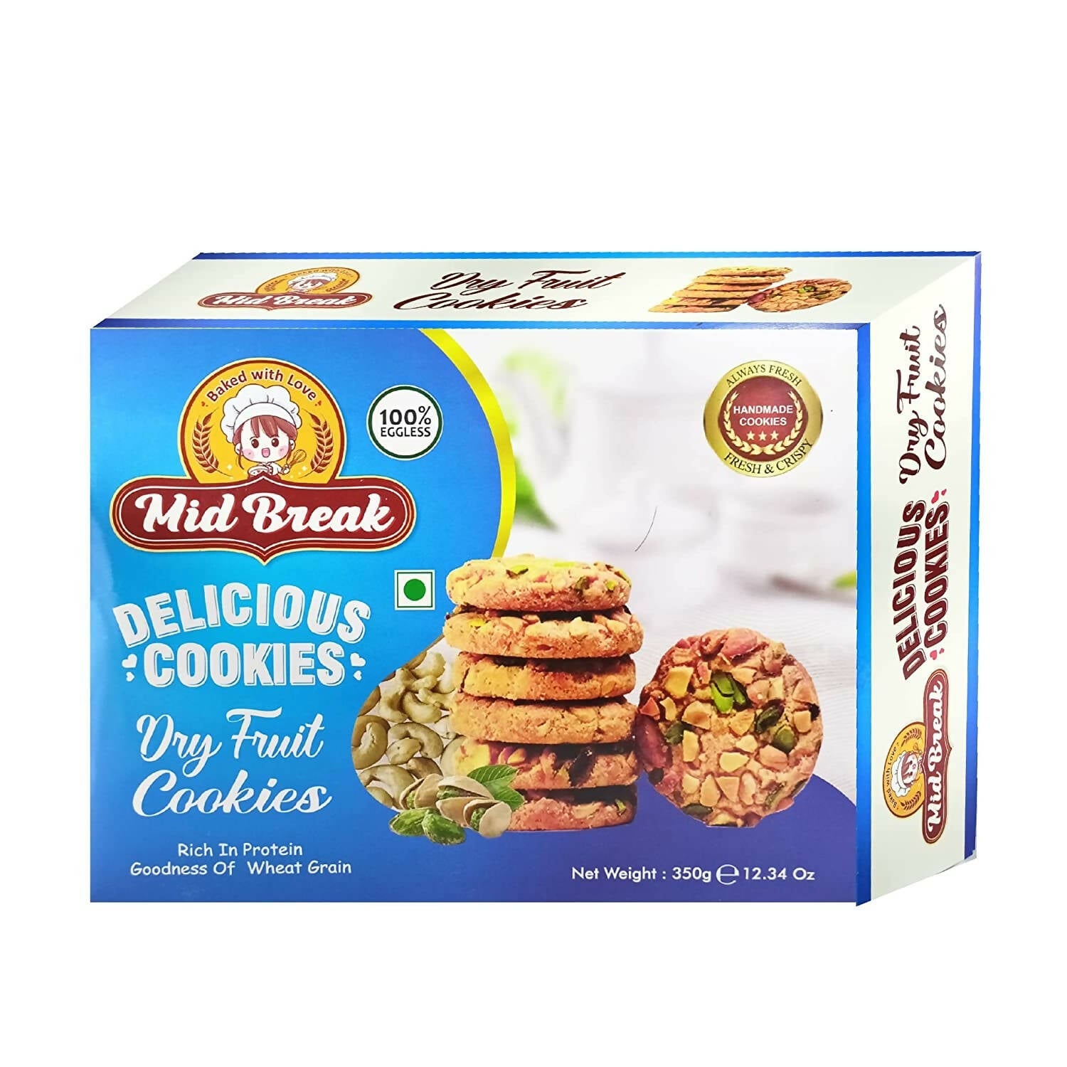 Mid Break Dry Fruit Cookies Trendia Foods