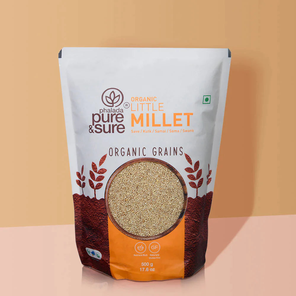 Organic Little Millet500 gPure & Sure Trendia Foods