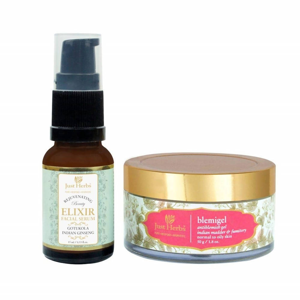 Just Herbs BlemishControl Nigh Kit Oily / Combination Skin Combo