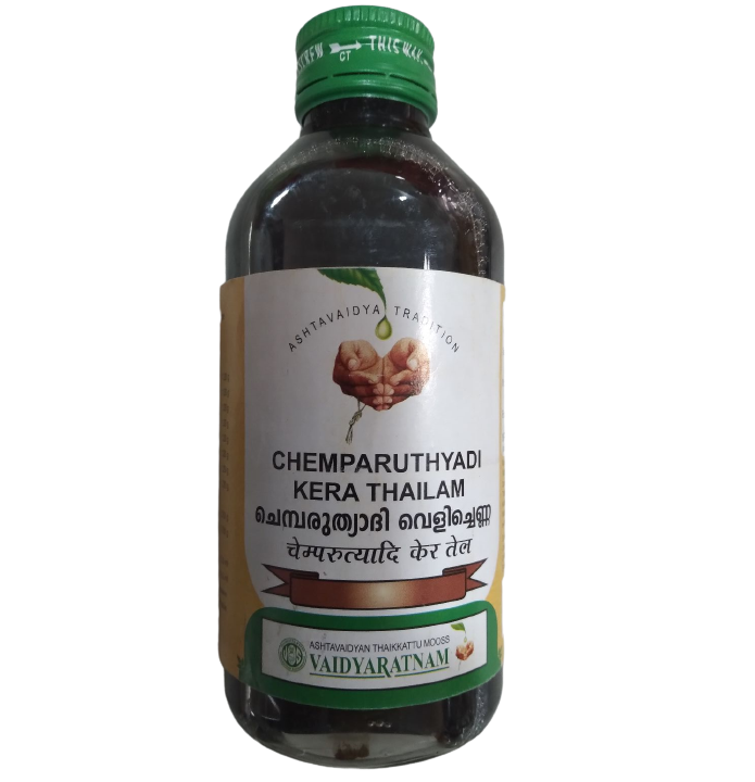 Vaidyaratnam Chemparuthyadi Coconut Oil Trendia Foods