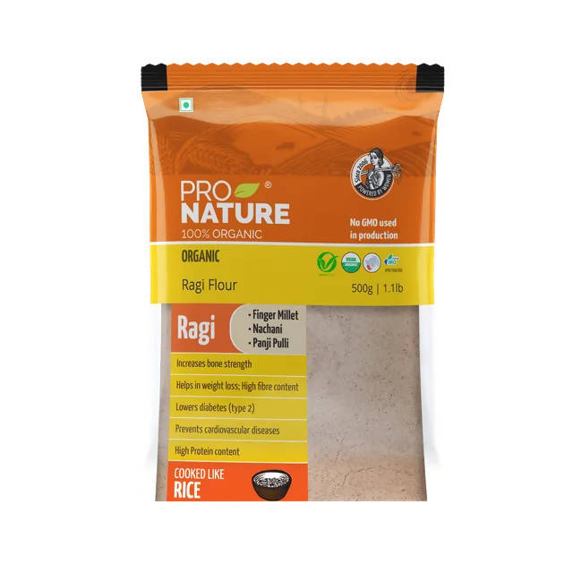 Pro Nature Organic Ragi Flour Trendia Foods