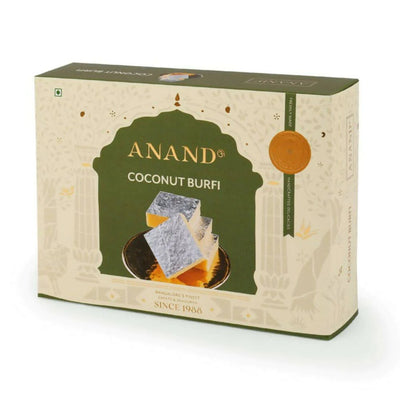 Coconut Barfi Indian Sweet By Anand Sweets
