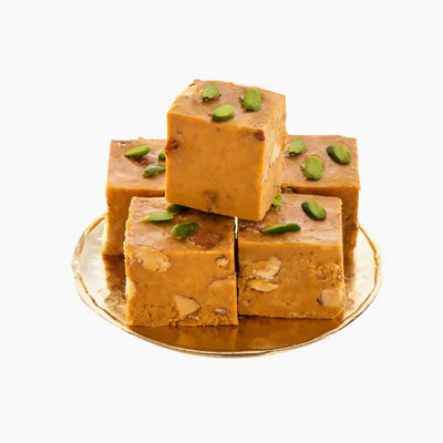 Roasted Channa Dal Burfi Sweet By Anand Sweets