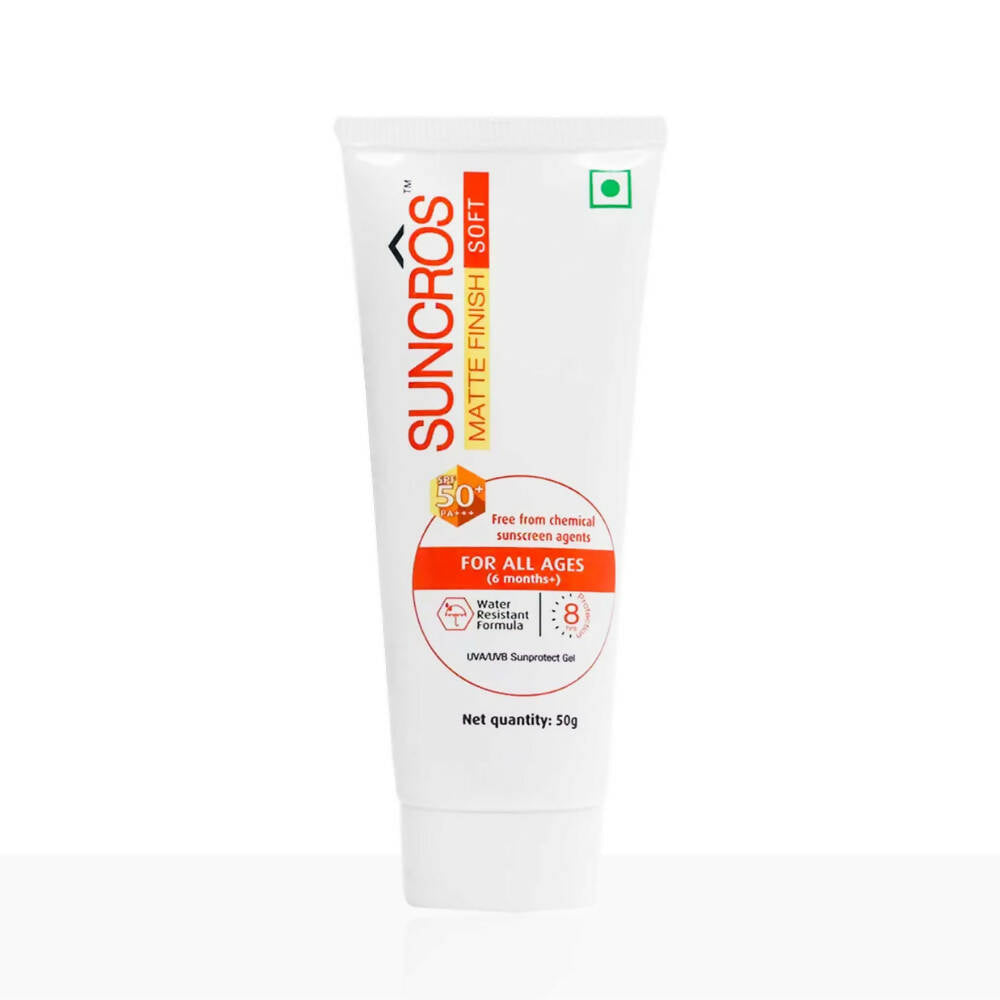 Suncros Matte Finish Soft Gel Spf 50+ Trendia Foods