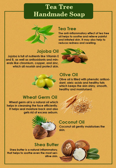 Tea Tree Luxury Handmade Soap - Ancient Living