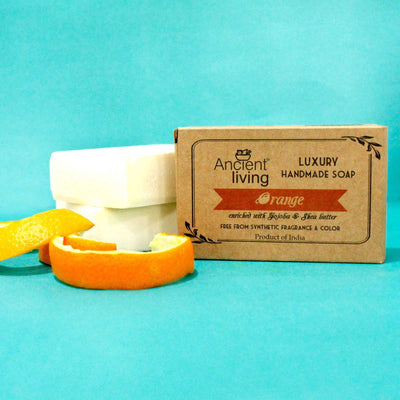 Orange Luxury Handmade Soap - Ancient Living