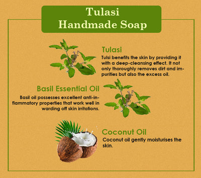 Tulasi Handmade Soap - Ancient Living