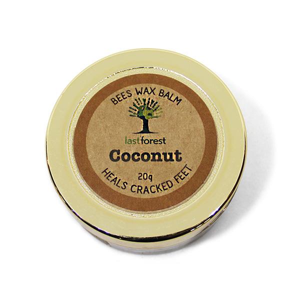 Therapeutic Beeswax Balm – Coconut (Repairs Cracked Heels) - Last Forest