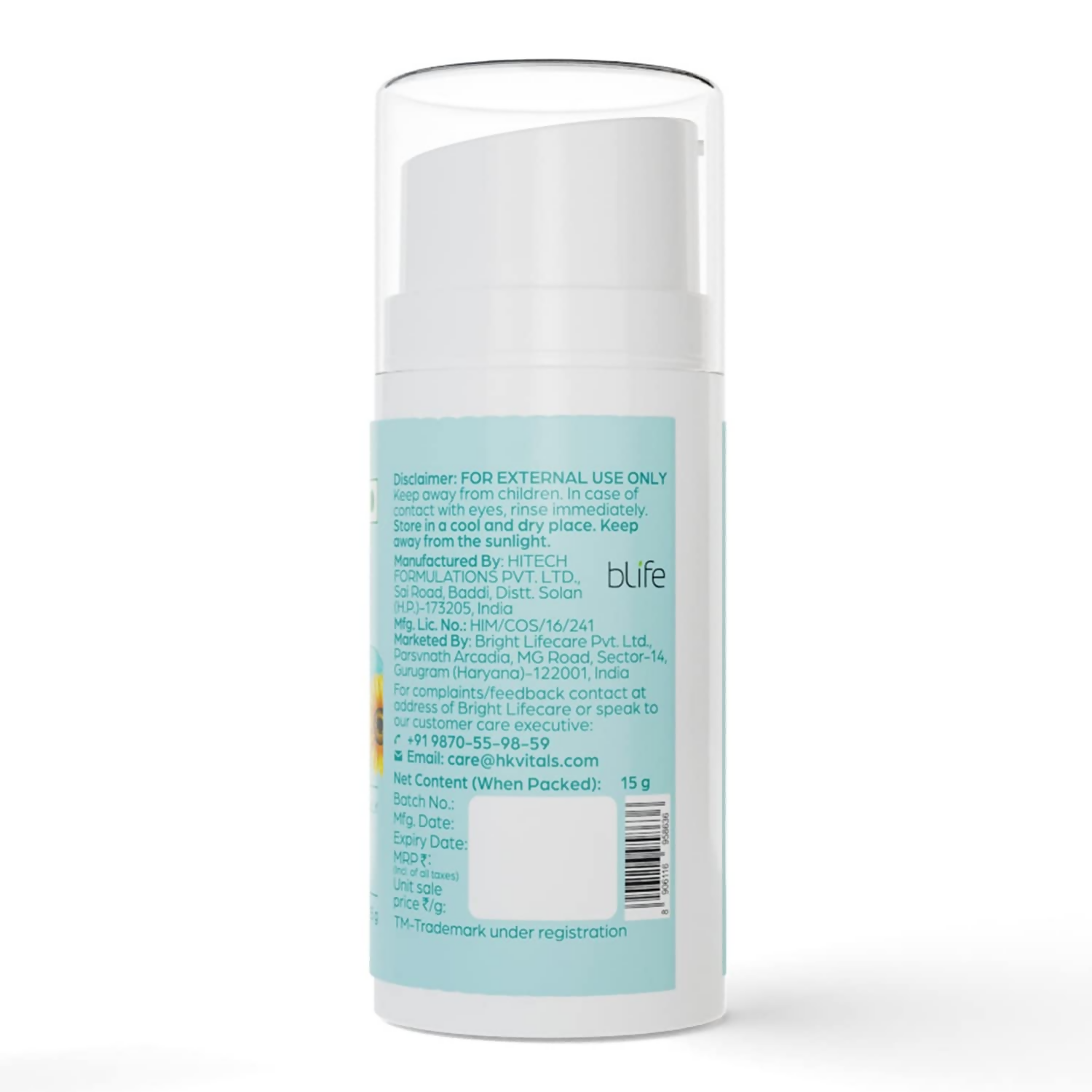 Hk Vitals Vitamin E Under Eye Cream Trendia Foods