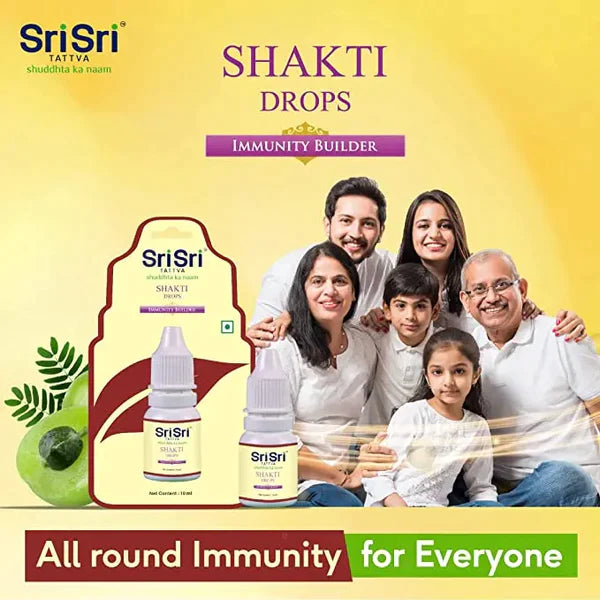 Shakti Drops - Immunity Booster , 10ml - Sri Sri Tattva