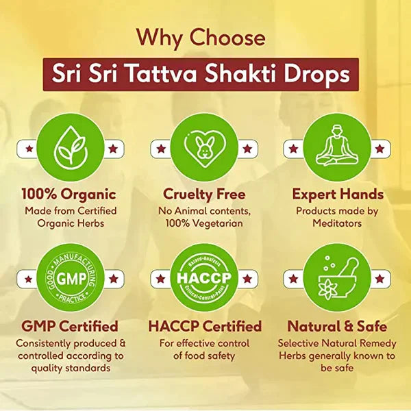 Shakti Drops - Immunity Booster , 10ml - Sri Sri Tattva