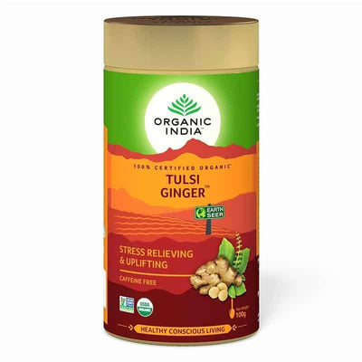Tulsi Ginger Tea By Organic India