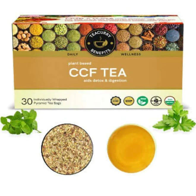 Teacurry CCF Tea - Cumin Coriander Fennel Tea