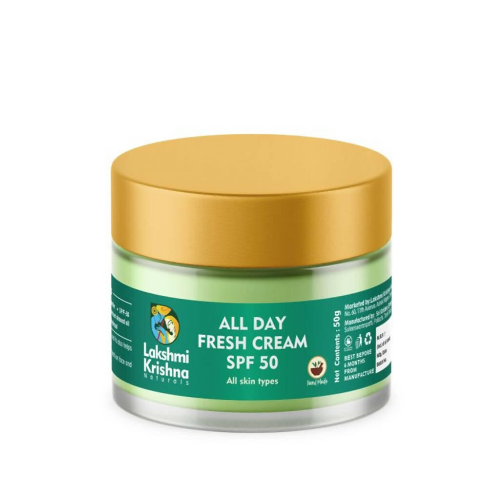 Lakshmi Krishna Naturals All Day Fresh Cream Spf 50 Trendia Foods
