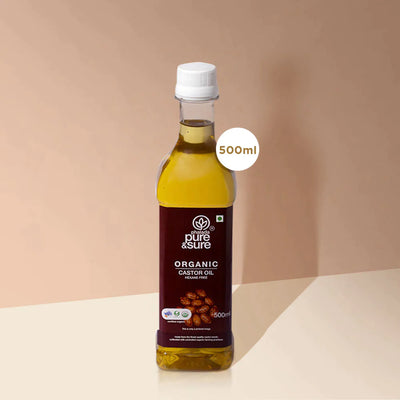 Organic Castor Oil By Pure & Sure