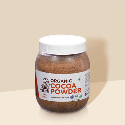 Organic Cocoa Powder - 200 g-Organic Cocoa Powder - 200 g - Pure & Sure