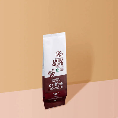 Organic Coffee Bold-200 g-Pure & Sure