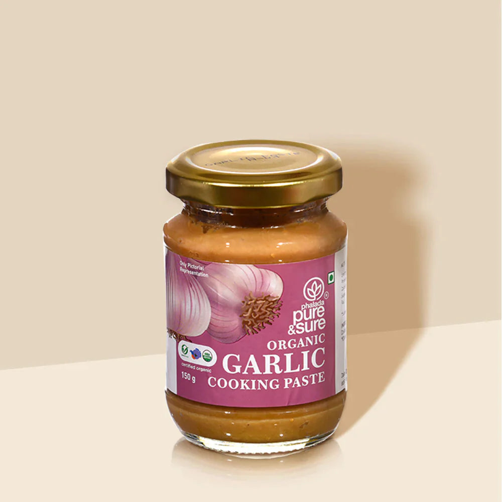 Organic Garlic Paste 150 g - Pure & Sure