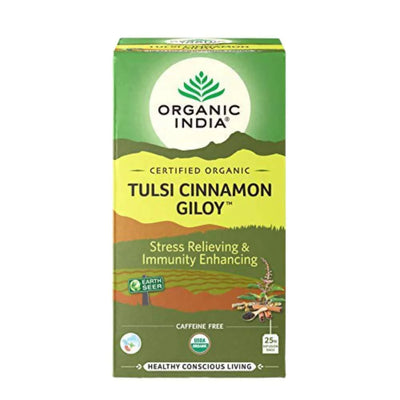 Organic India Tulsi Masala Chai 25 Tea Bags