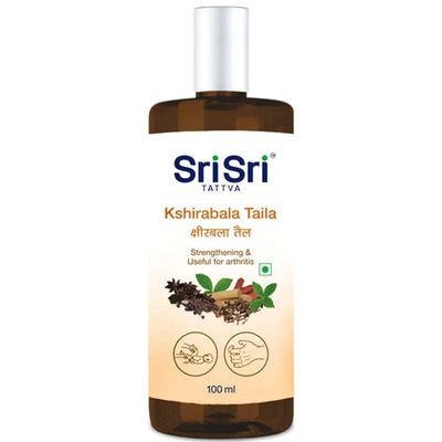 Kshirabala Taila - Strengthening & Useful for Arthritis, 100ml - Sri Sri Tattva
