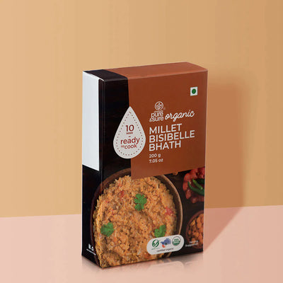Organic Millet BisiBelle Bhath by Pure & Sure