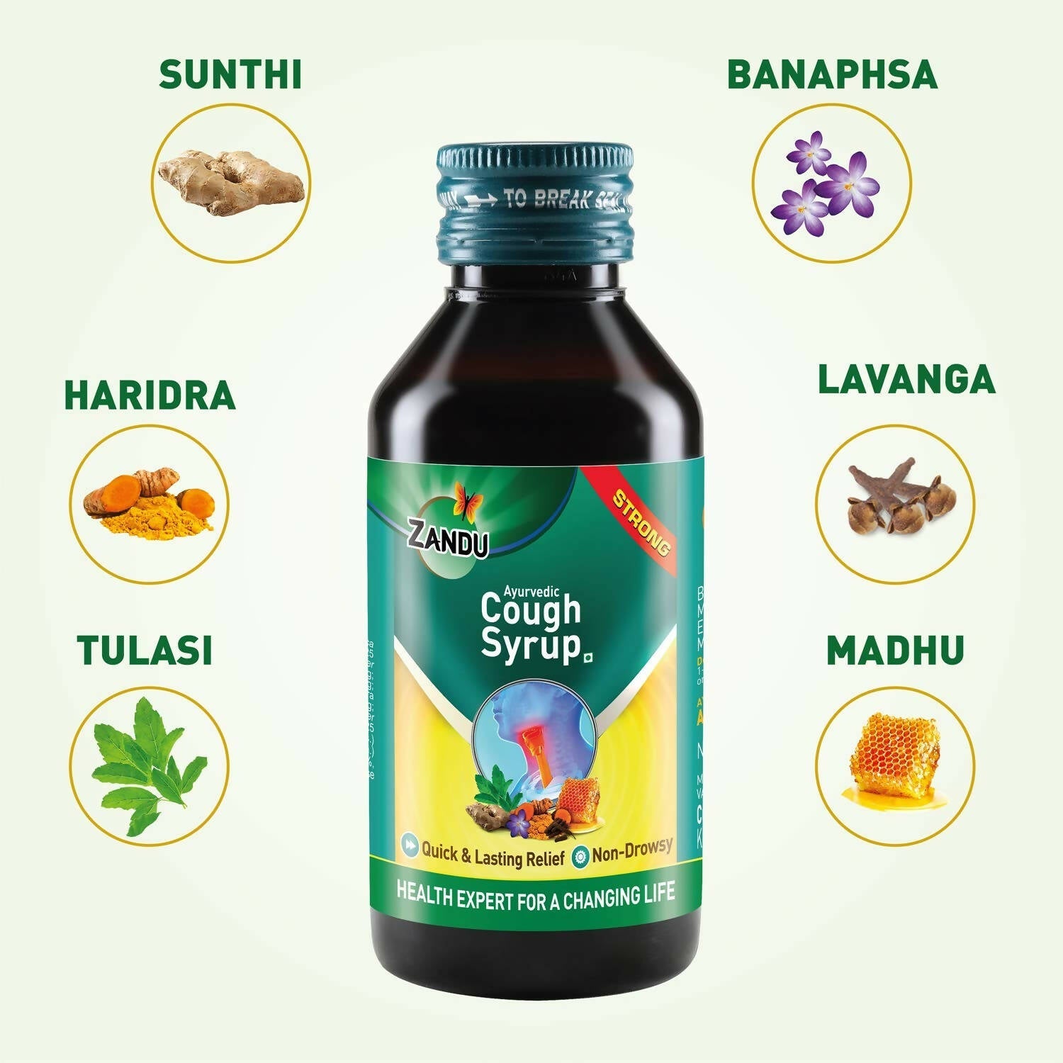 Zandu Ayurvedic Cough Syrup Trendia Foods