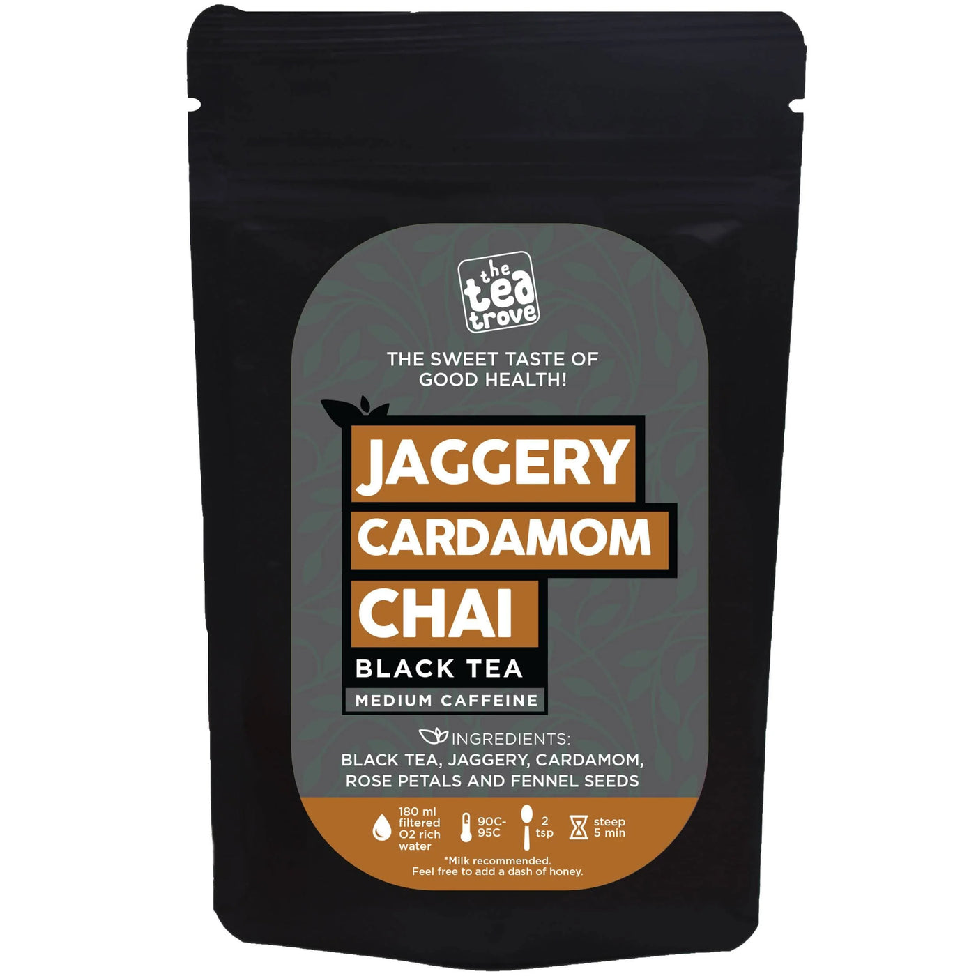 The Tea Trove - Jaggery Cardamom Chai Black Tea