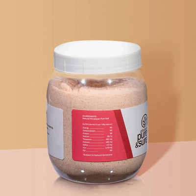 Natural Himalayan Pink Salt 500 g-Pure & Sure