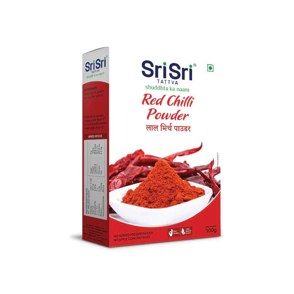 Red Chilli Powder, 100g - Sri Sri Tattva
