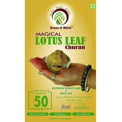 Weight Loss Lotus Leaf Churan By Brown & White