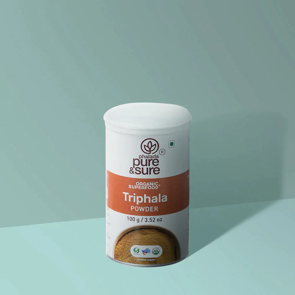 Organic Triphala Powder-100 g-Pure & Sure