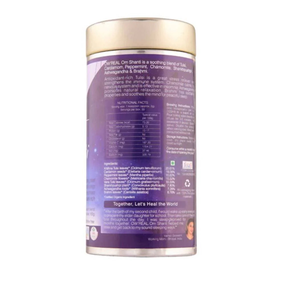 Organic Wellness Ow'Real Om Shanti Tin Pack