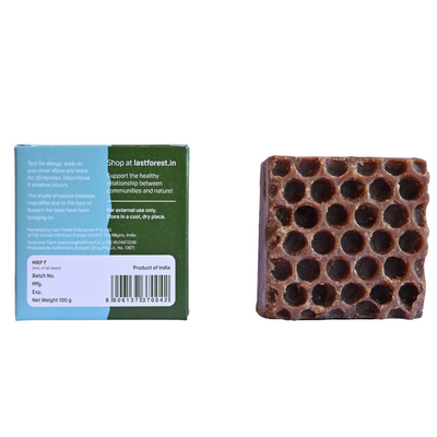 Artisanal Handmade 'Honeycomb' Beeswax Soap - Vanilla - Last Forest