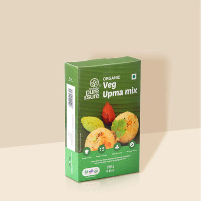 Organic Vegetable Upma-250 g - Pure & Sure