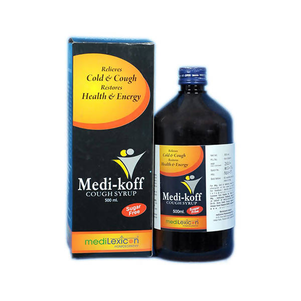 Medilexicon Homeopathy Medikoff Cough Syrup Sugar Free Trendia Foods